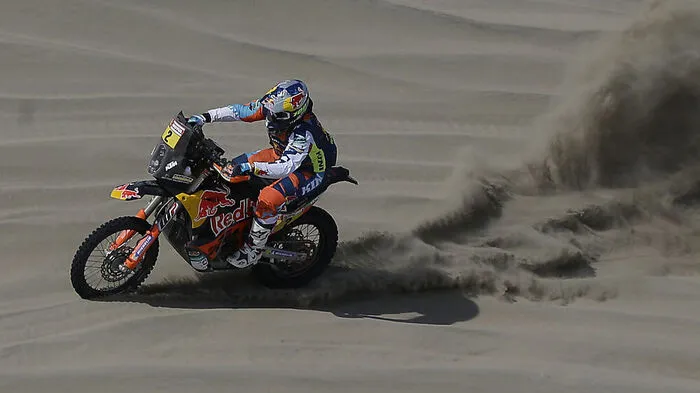 KTM - hier Motocross-Fahrer Matthias Walkner - baut Absatz weiter aus