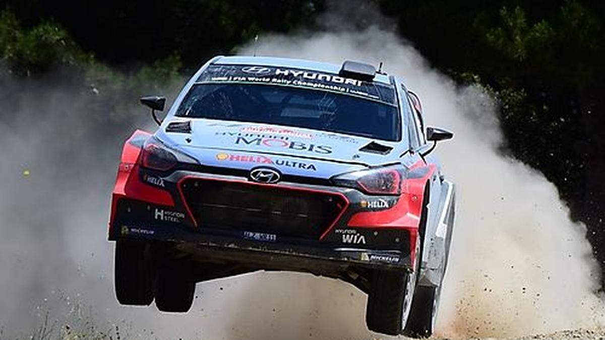 Thierry Neuville in Fahrt