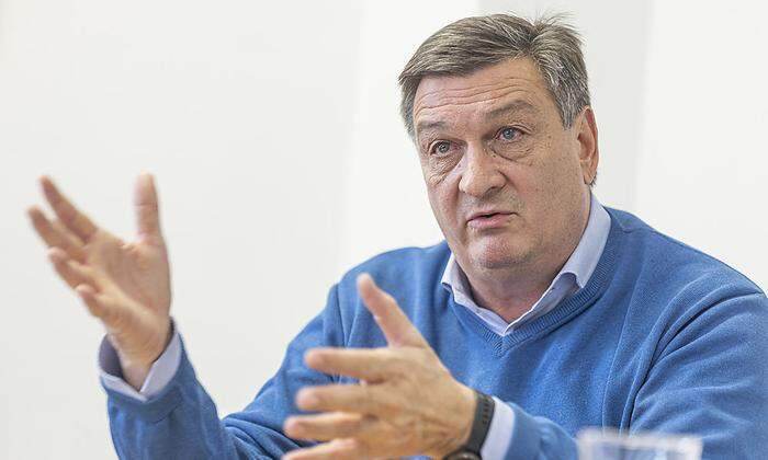 Jürgen Mandl ist Präsident der Wirtschaftskammer Kärnten
