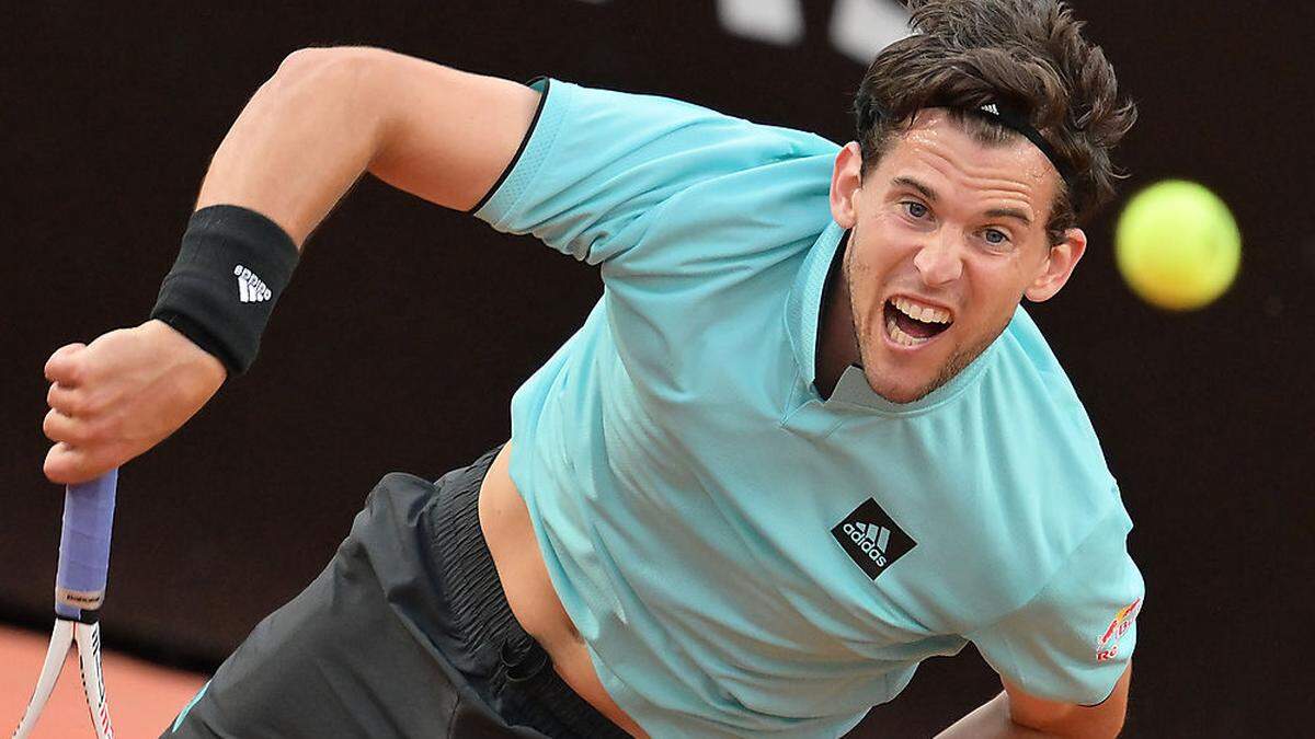 Dominic Thiem hat sich am Samstag quasi hinter verschlossenen Toren den letzten Schliff für seinen French-Open-Auftritt geholt