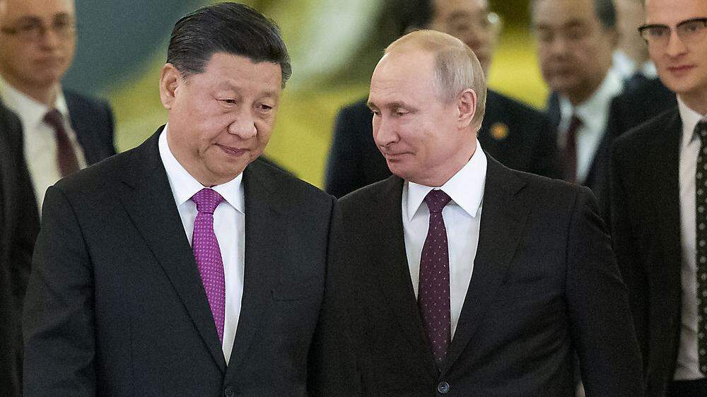 Auf einer Wellenlänge: Xi und Putin