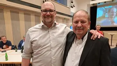 Helmut Tscharre mit SP-Parteichef Markus Brunnhofer: Die Partei stand bisher immer hinter ihrem Bürgermeister