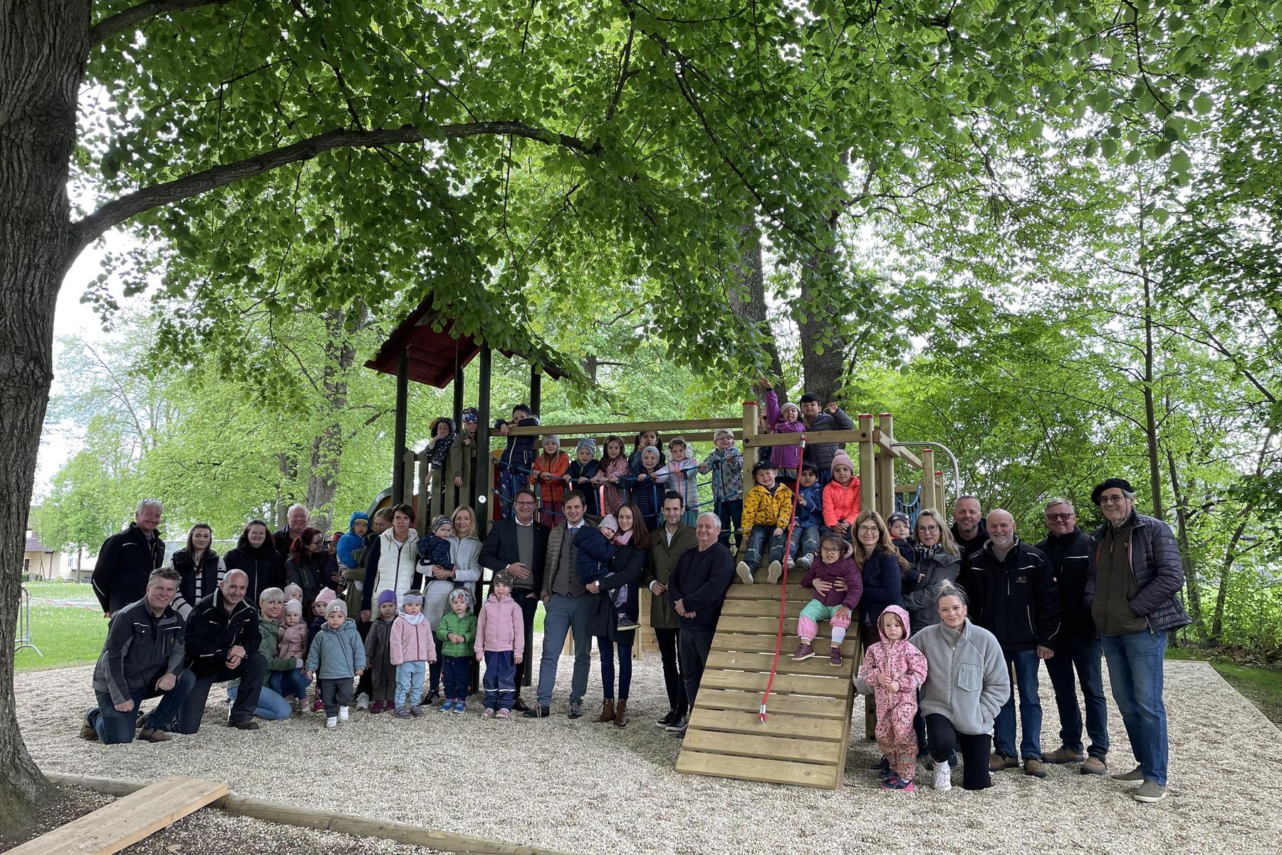 Beim Gasthof Pack: Dieser neue öffentliche Spielplatz in Hartberg lässt Kinderherzen höher schlagen