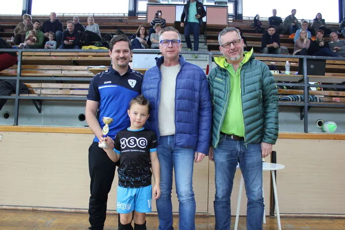 Florian Moser vom SC Eibiswald wurde zudem zum besten Spieler in der Altersklasse U8 gekürt.