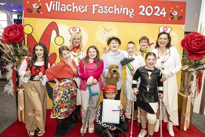 Villacher Fasching 2024 - Kinderfasching Kinderfaschingssitzung CCV Villach Jänner 2024