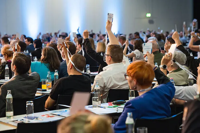 471 Delegierte der Freiheitlichen Partei waren anwesend.