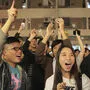Jubel bei den Demokratie-Befürwortern in Hongkong