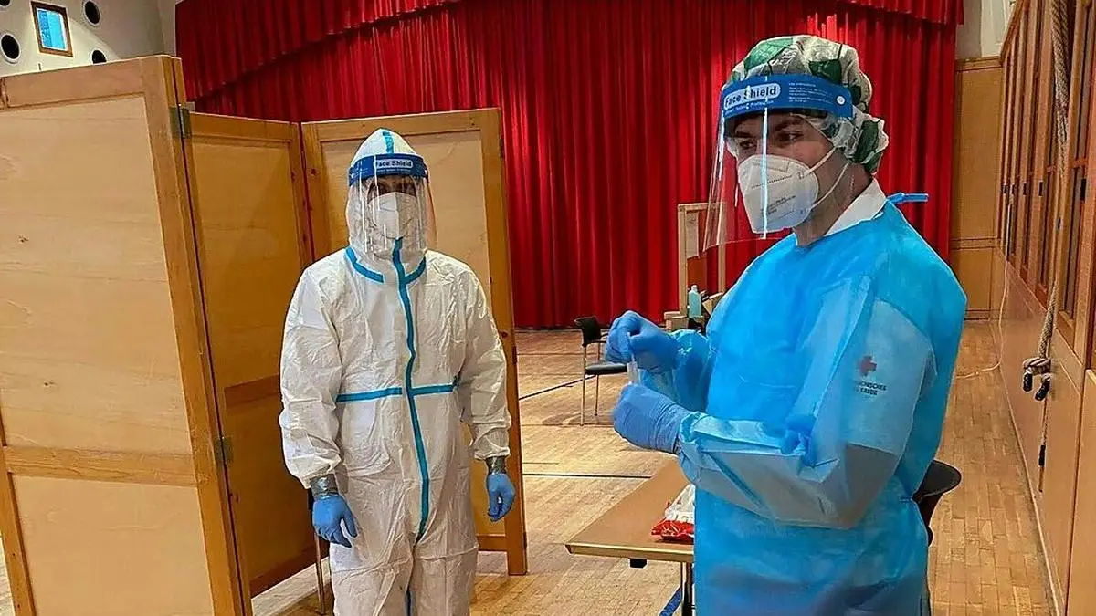 Personal an Teststation 