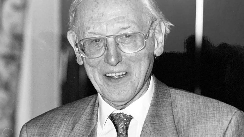 Karl Schöberl, Kindberger Historiker und Pädagoge, starb im 98. Lebensjahr