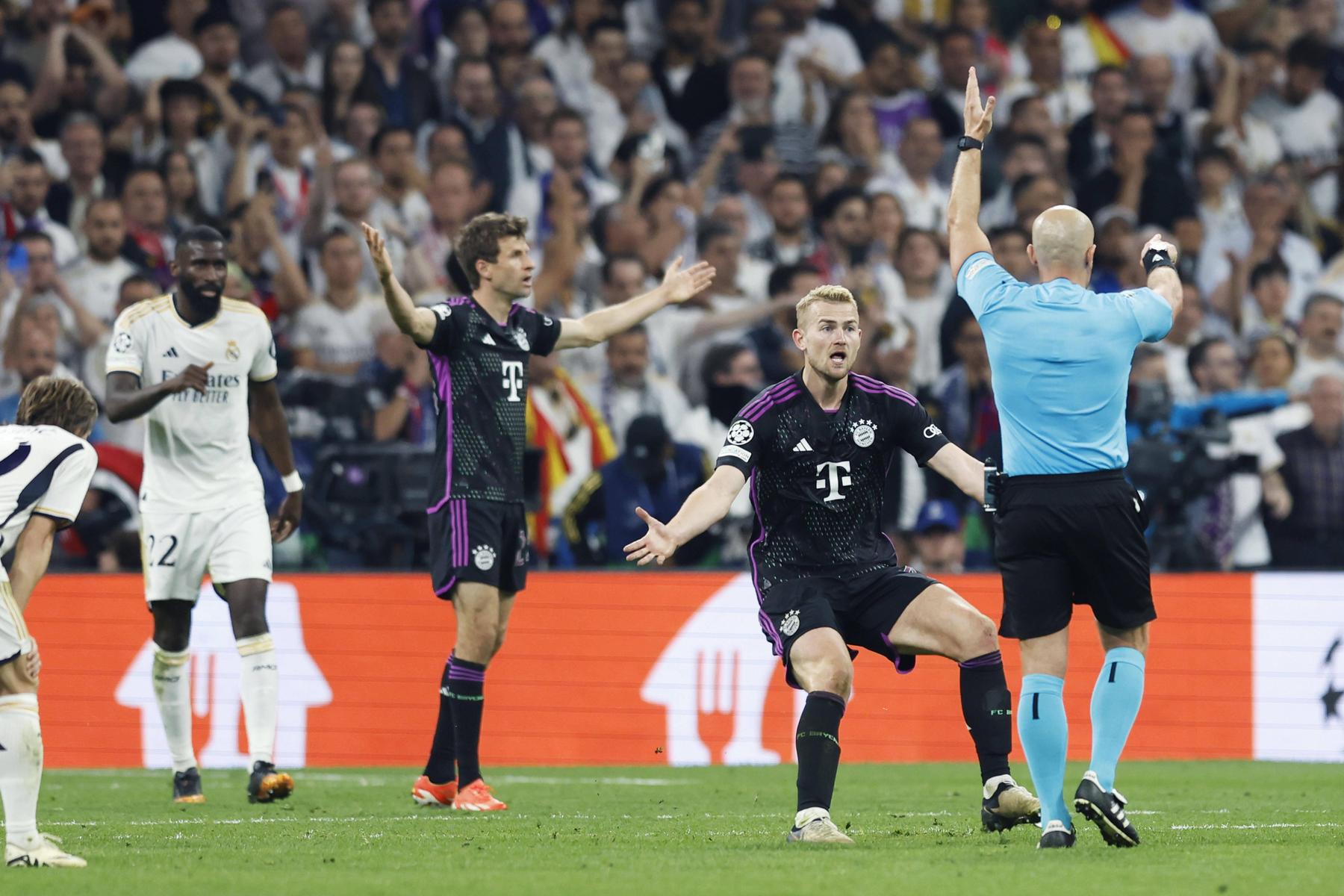 Internationale Pressestimmen: „Schiri-Bonus für Real Madrid? „Skandal-Szene“ lässt die Bayern toben!“