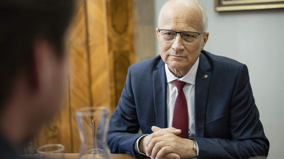 Abschied vom Landhaus nach 20 Jahren (!) als Landesrat: Hans Seitinger hört auf ärztlichen Rat