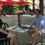 Am Grazer Färberplatz entstand die erste Podcast-Folge