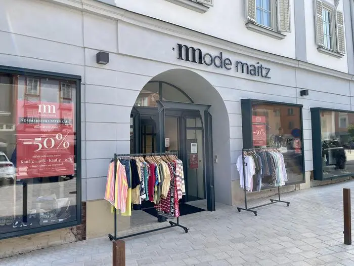 Vor einem Jahr eröffnete Mode Maitz am Hauptplatz von Bad Radkersburg