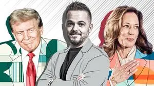 Stefan Verra analysiert die Körpersprache von Kamala Harris und Donald Trump.