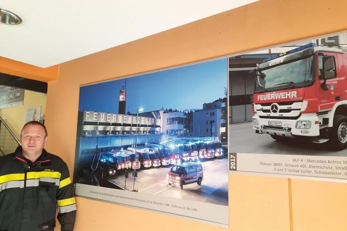 Christian Lechner ist seit 15 Jahren Kommandant der Stadtfeuerwehr Weiz.