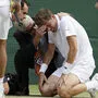 Nicolas Mahut musste minutenlang behandelt werden
