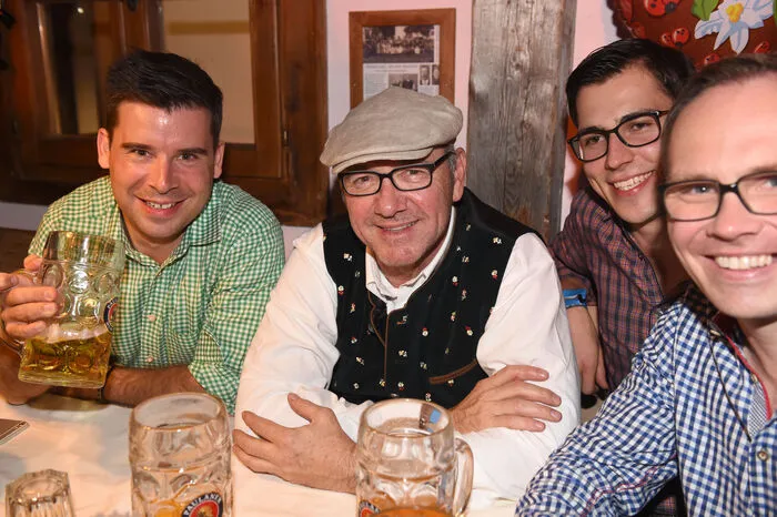US-Schauspieler Kevin Spacey war auch auf der Wiesn.