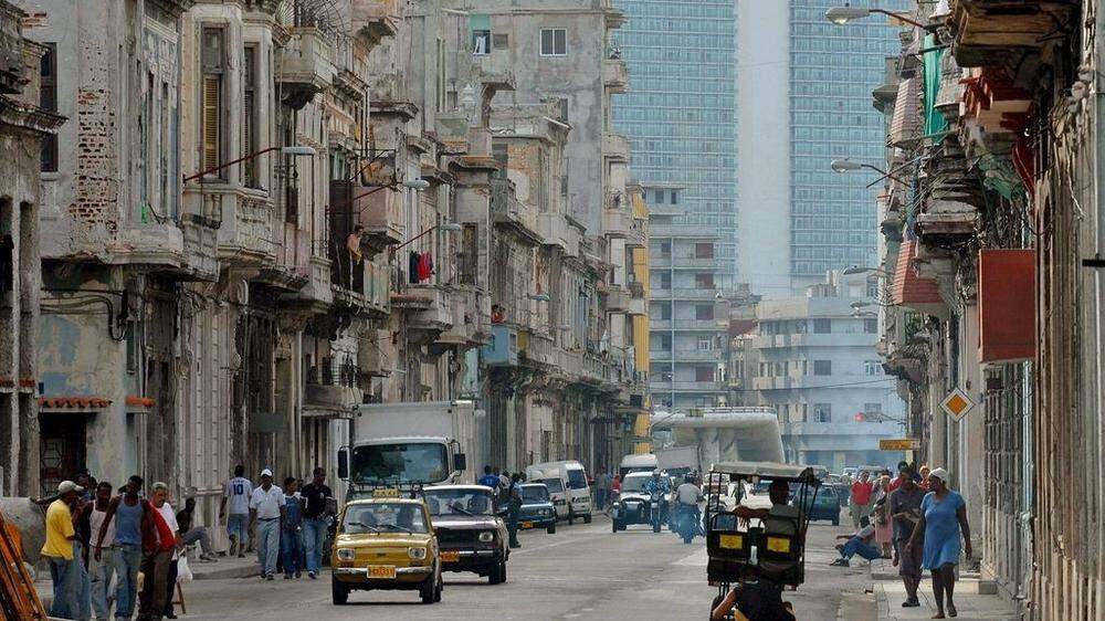 Die teils heruntergekommene Hauptstadt Kubas: Havanna