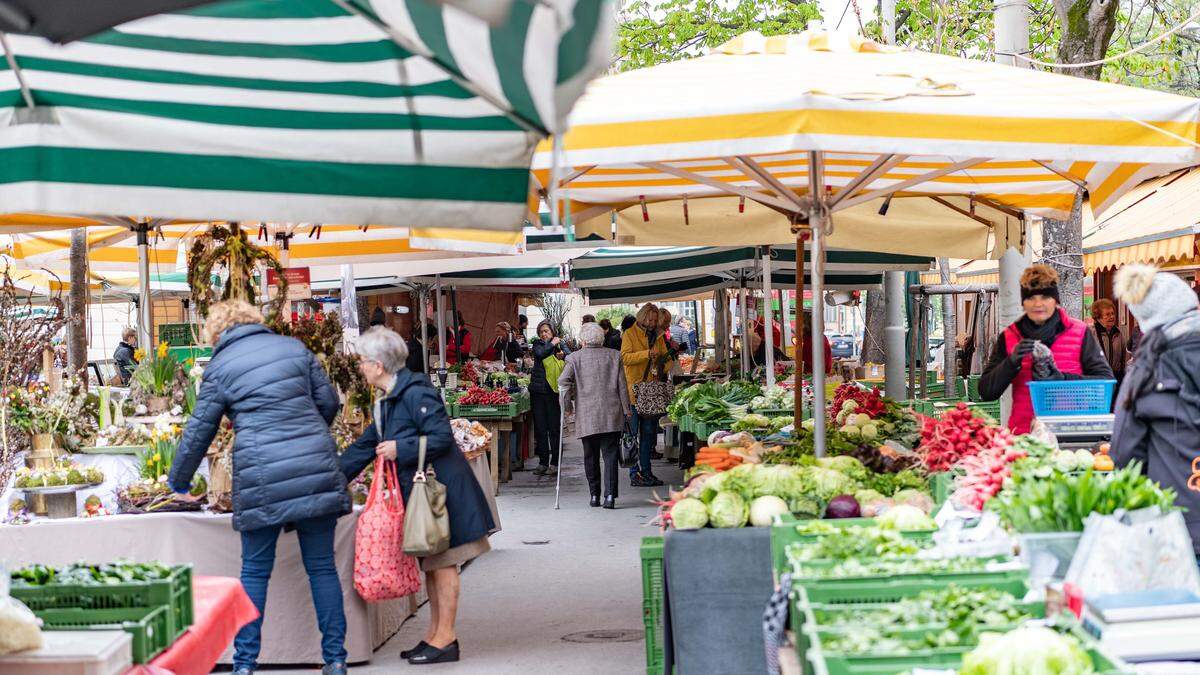 Der Markt am Kaiser-Josef-Markt - hier wurden bis zu 15 Millionen Euro jährlich umgesetzt