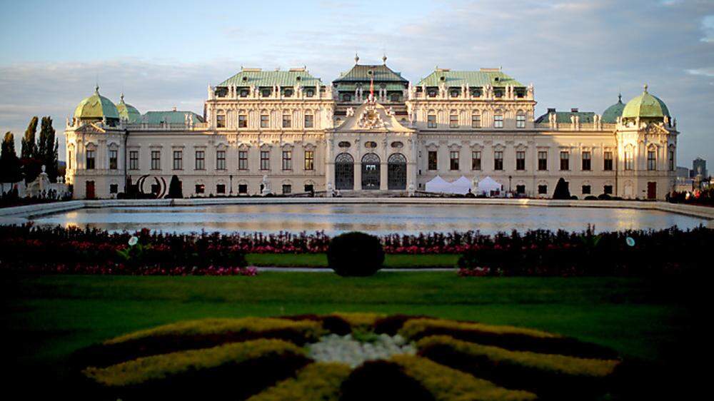 Das Wiener Belvedere