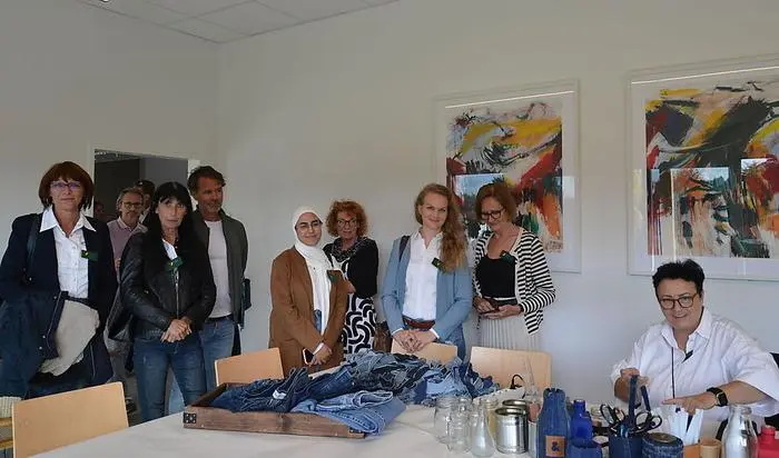 Bei der Eröffnungsfeier gab es auch Rundgänge durch den neuen Standort im Gewerbepark von Klagenfurt