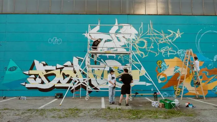 Mit dem „JAM117“ hat man im Mai 2022 schon einmal eine Streetart-Veranstaltung organisiert, ab Montag geht es mit dem „117Wænde“-Festival weiter 
