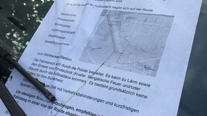 Im Klagenfurter Stadion spielt Donnerstagabend Rapid gegen Salzburg.