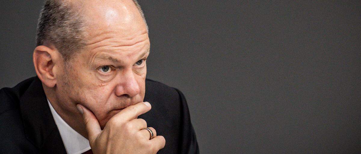 Der deutsche Bundeskanzler Olaf Scholz