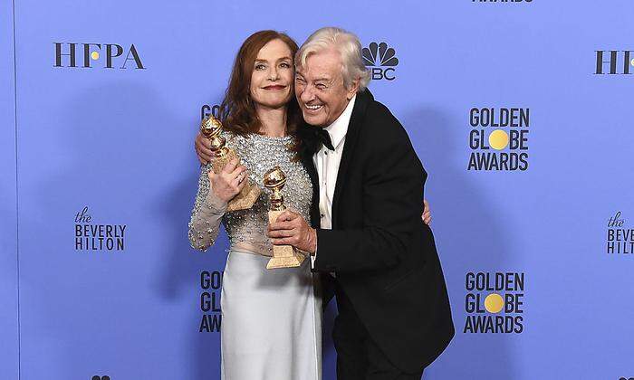 Als bester nicht-englischsprachiger ausgezeichnet: Elle von Paul Verhoeven mit Schauspielerin Isabelle Huppert