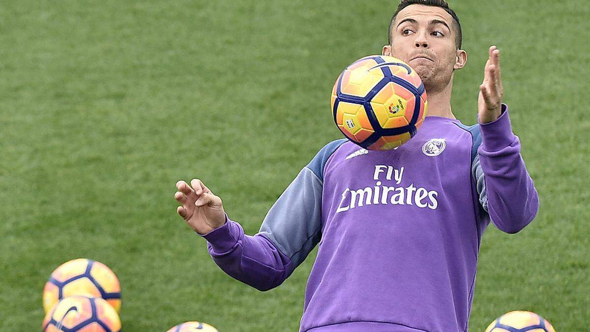 Cristiano Ronaldo ist nicht nur auf dem Platz ein Exzentriker