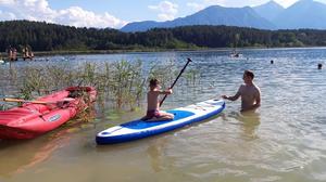 Der Turnersee ist einer der wärmsten Seen in Kärnten