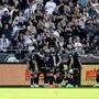 Der SK  Sturm will auch heute wieder mit den Fans jubeln und feiern 
