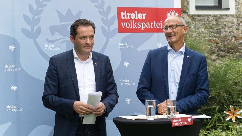 Minister Totschnig und Landeshauptmann-Kandidat Mattle
