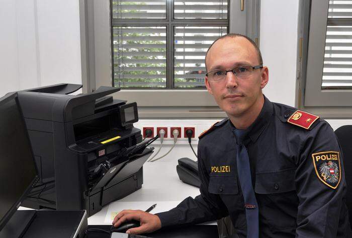 Bezirkspolizeikommandant Michael Jaufer 