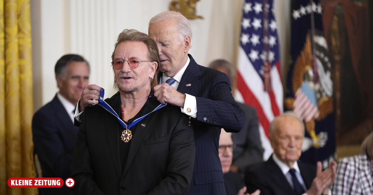 „U2“-Frontmann Bono feiert seinen 65. Geburtstag