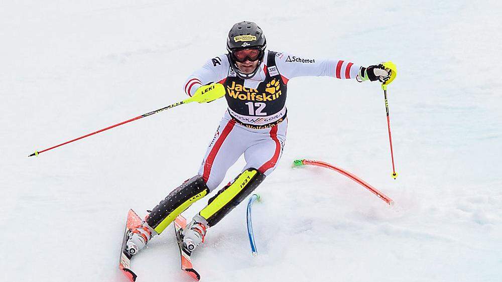 Michael Matt fuhr beim Slalom in Kranjska Gora zum Sieg