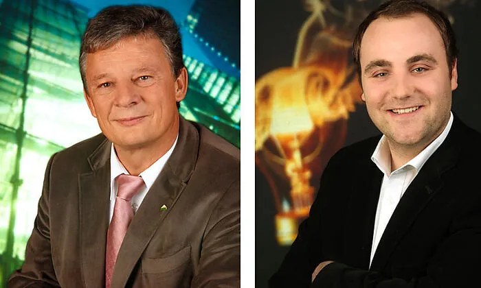 Rudolf Schwarzl und Paul Kiendler jun.