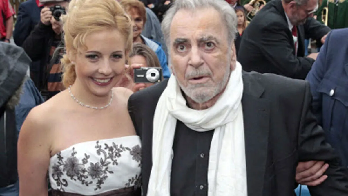 Iva mit dem verstorbenen Maximilian Schell