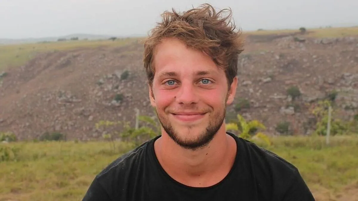 Lukas Kral studiert an der FH Architektur und half beim Schulbau mit