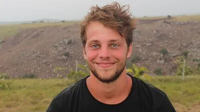 Lukas Kral studiert an der FH Architektur und half beim Schulbau mit