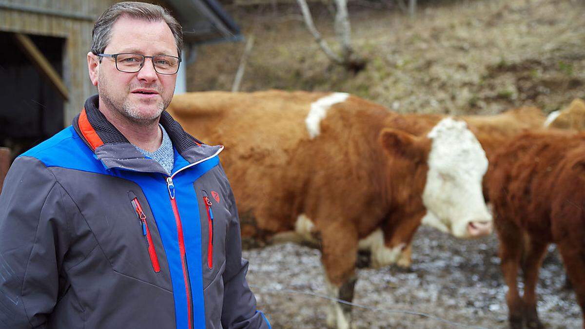 Bergbauer Thomas Stieninger will jetzt nicht nachgeben