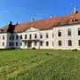 Die Gartenfassade der bischöflichen Residenz