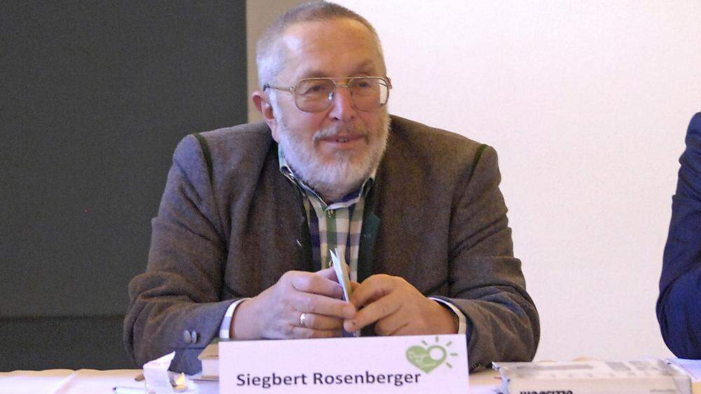 Siegbert Rosenberger im Jahr 2015