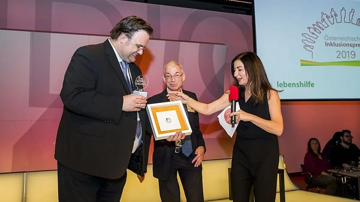 Hotelleiter Hardy-Johann Marolt bei der Gala in Wien