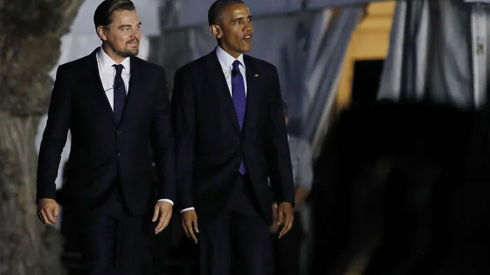 US-Hollywoodstar Leonardo DiCaprio war am Montag zu Gast im Weißen Haus.
