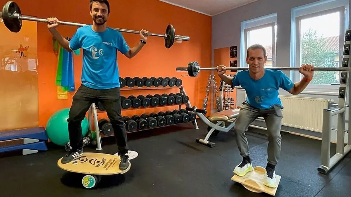 Markus Kirchengast (l.) und Martin Frankl sind die neuen Betreiber von Noah Sports