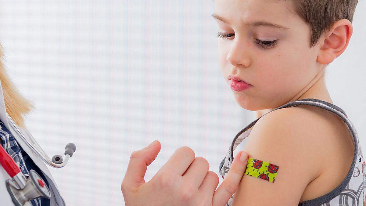 Der Wille des Kindes zählt auch beim Impfen...