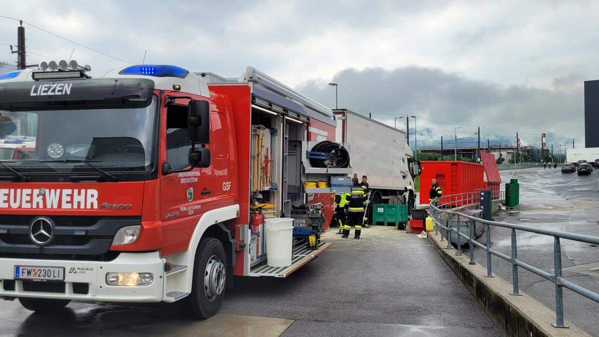 Größerer Dieselaustritt in Stainach