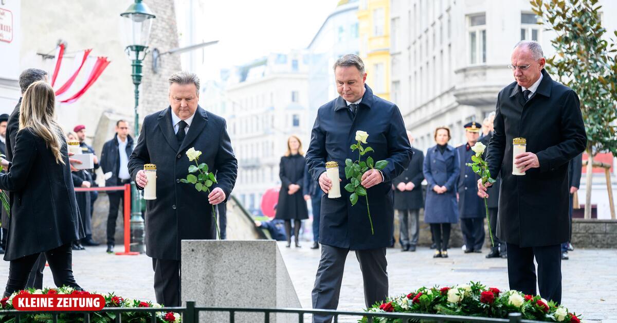 Der fünfte Jahrestag des islamistischen Terroranschlags in Wien wird gefeiert