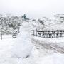 Zumindest in den Bergen wird sich ein Schneemann ausgehen.